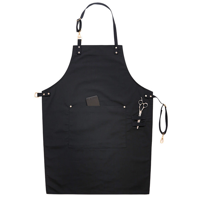 Canvas apron logo printing for home kitchen cooking