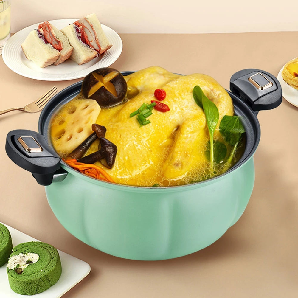 Double Ear Cooking Soup Pot Pumpkin Pot