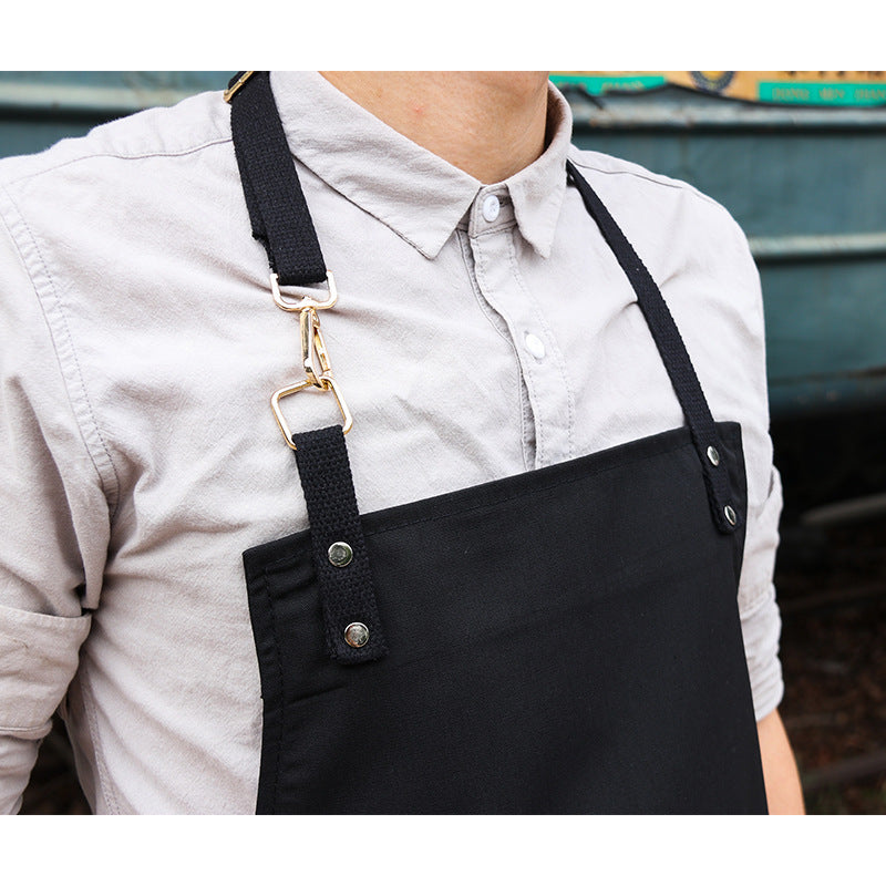 Canvas apron logo printing for home kitchen cooking